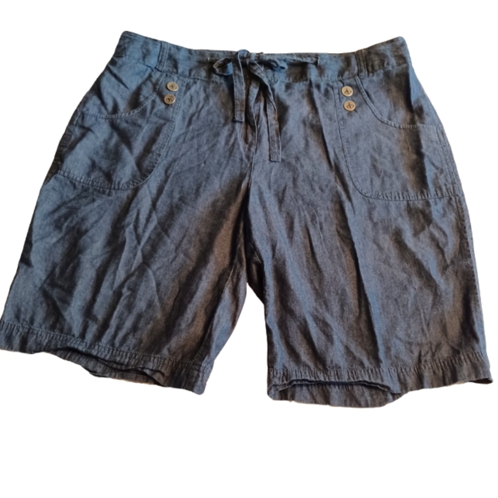 WOMEN'S SAG HARBOR "ESTILO" SHORTS SIZE 1X